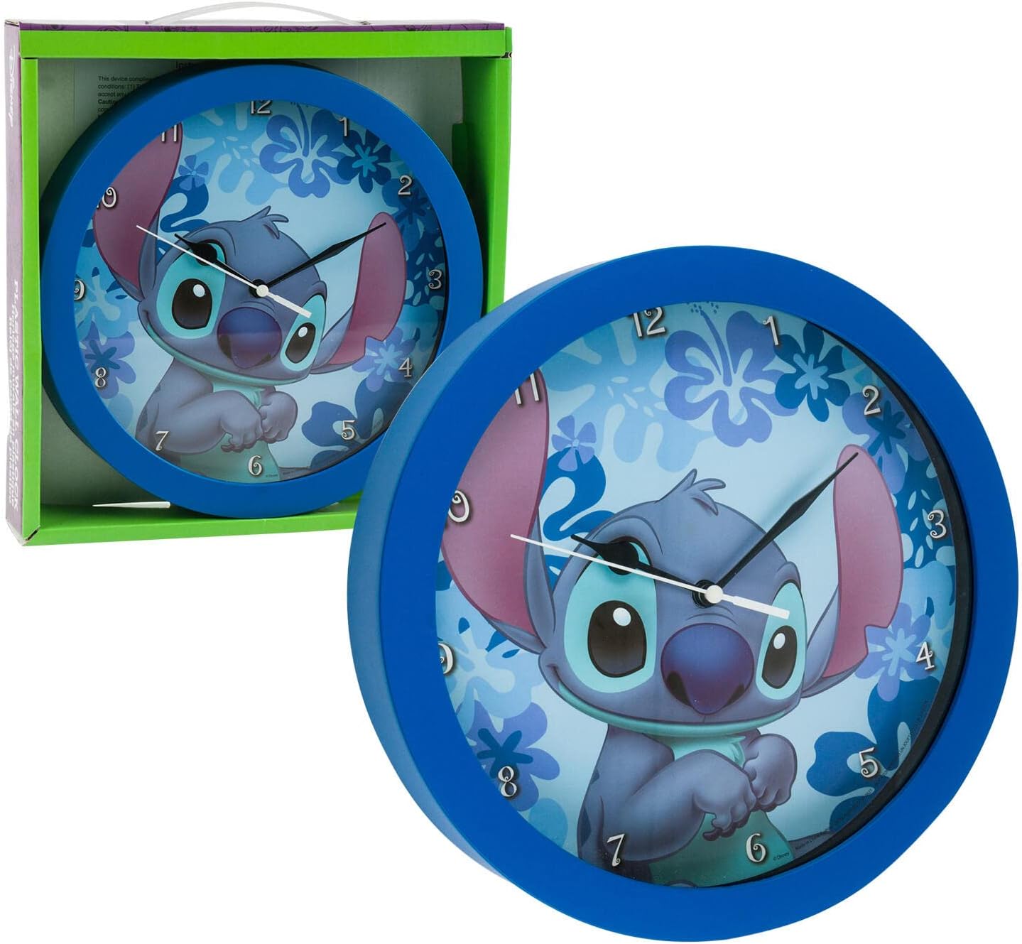 Disney Lilo and Stitch Wall Clock Office Home Wall Decor 9.