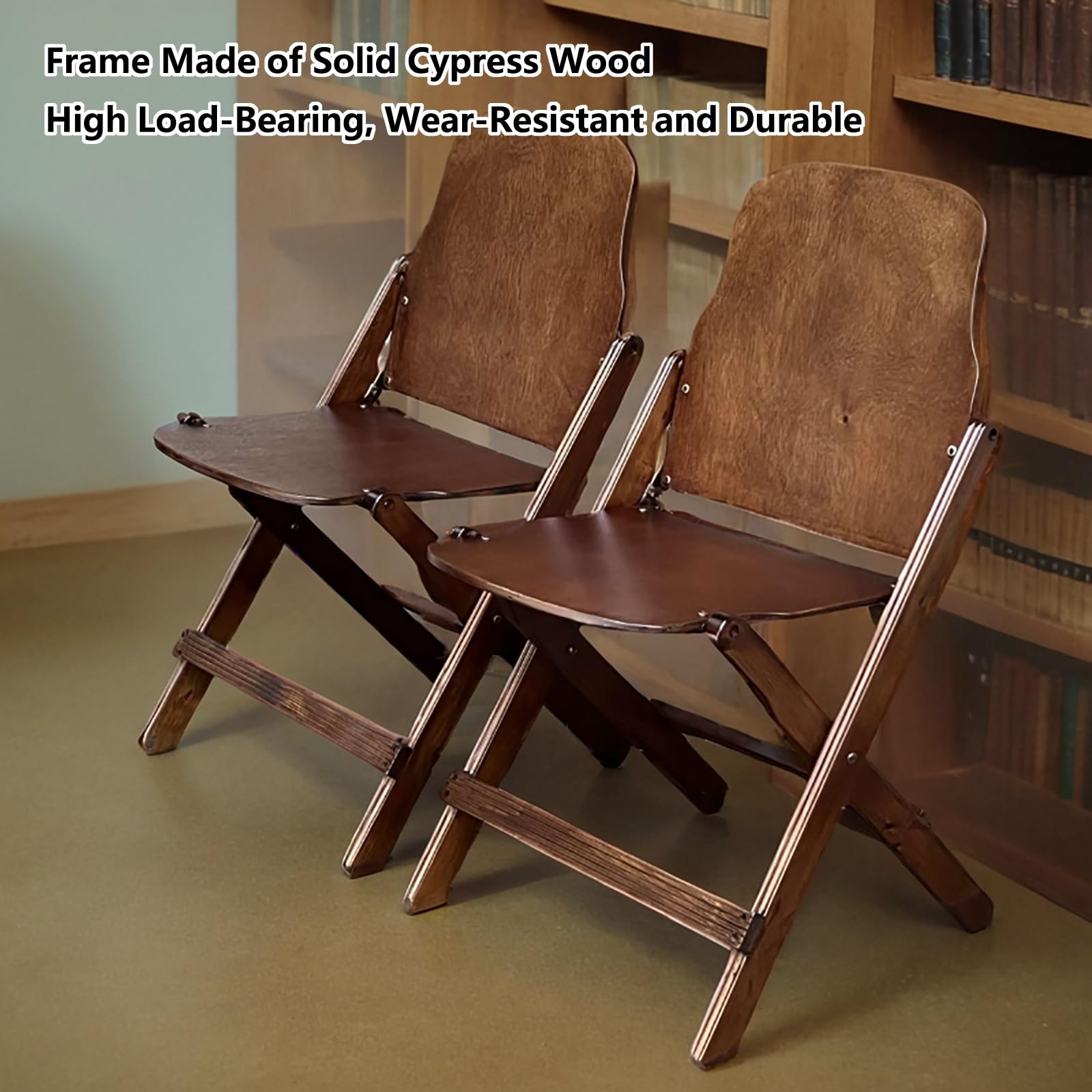 Amazon.com: Vintage Solid Wood Folding Chair with Cypress
