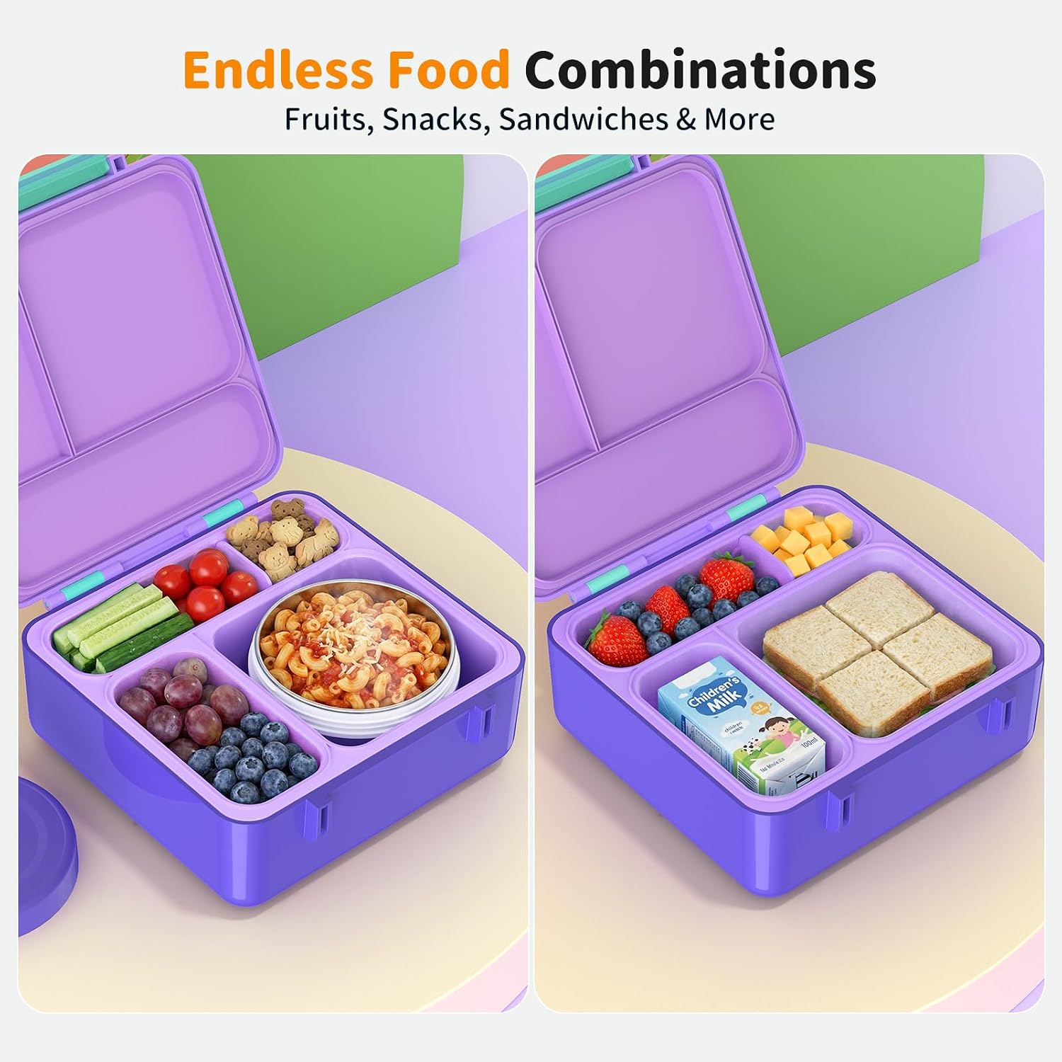 Bento Box Kids Lunch Box Sticker