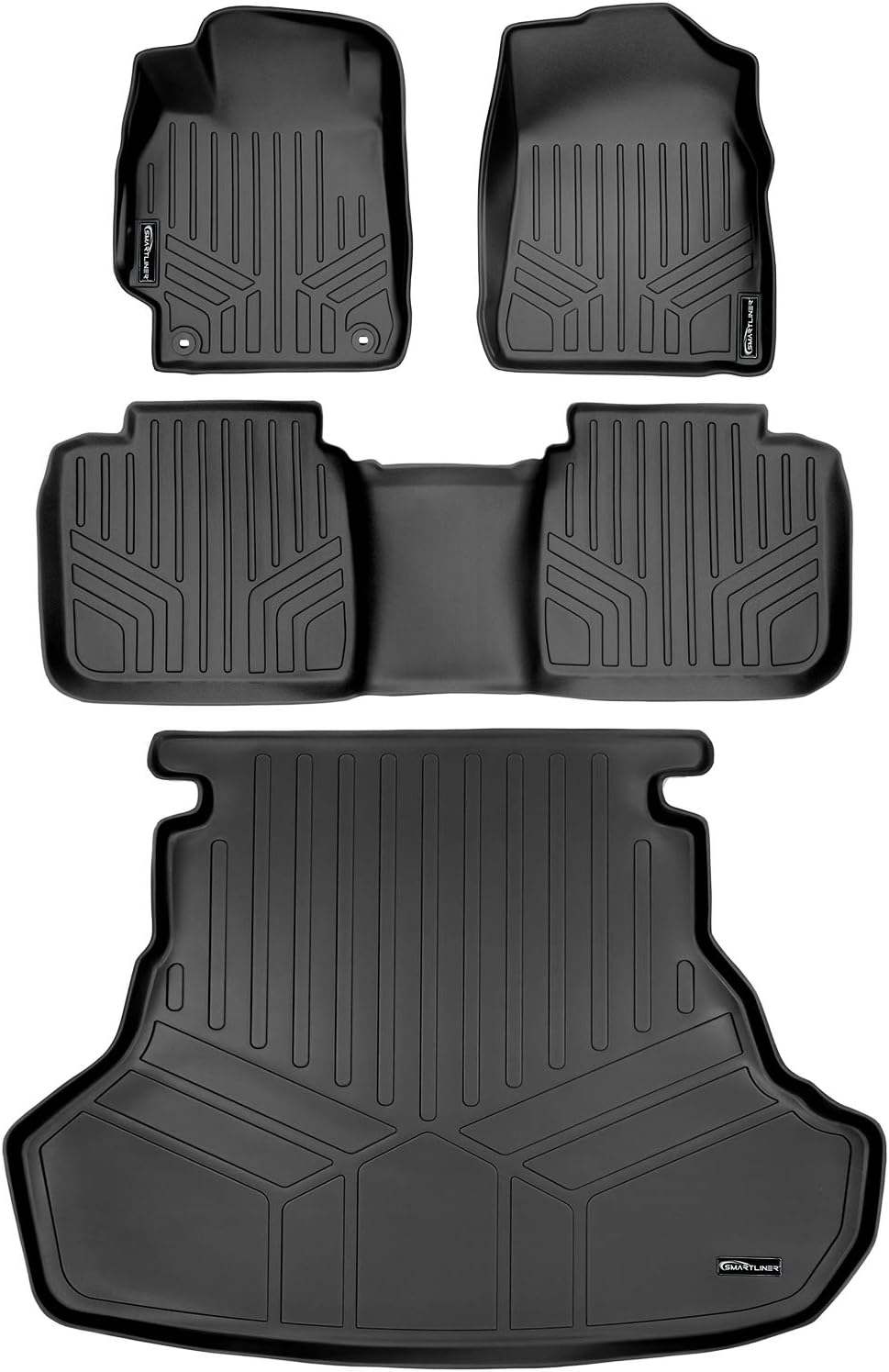 MAXLINER Floor Mats 1st Row Liner Set for 2012-2014 Toyota Camry