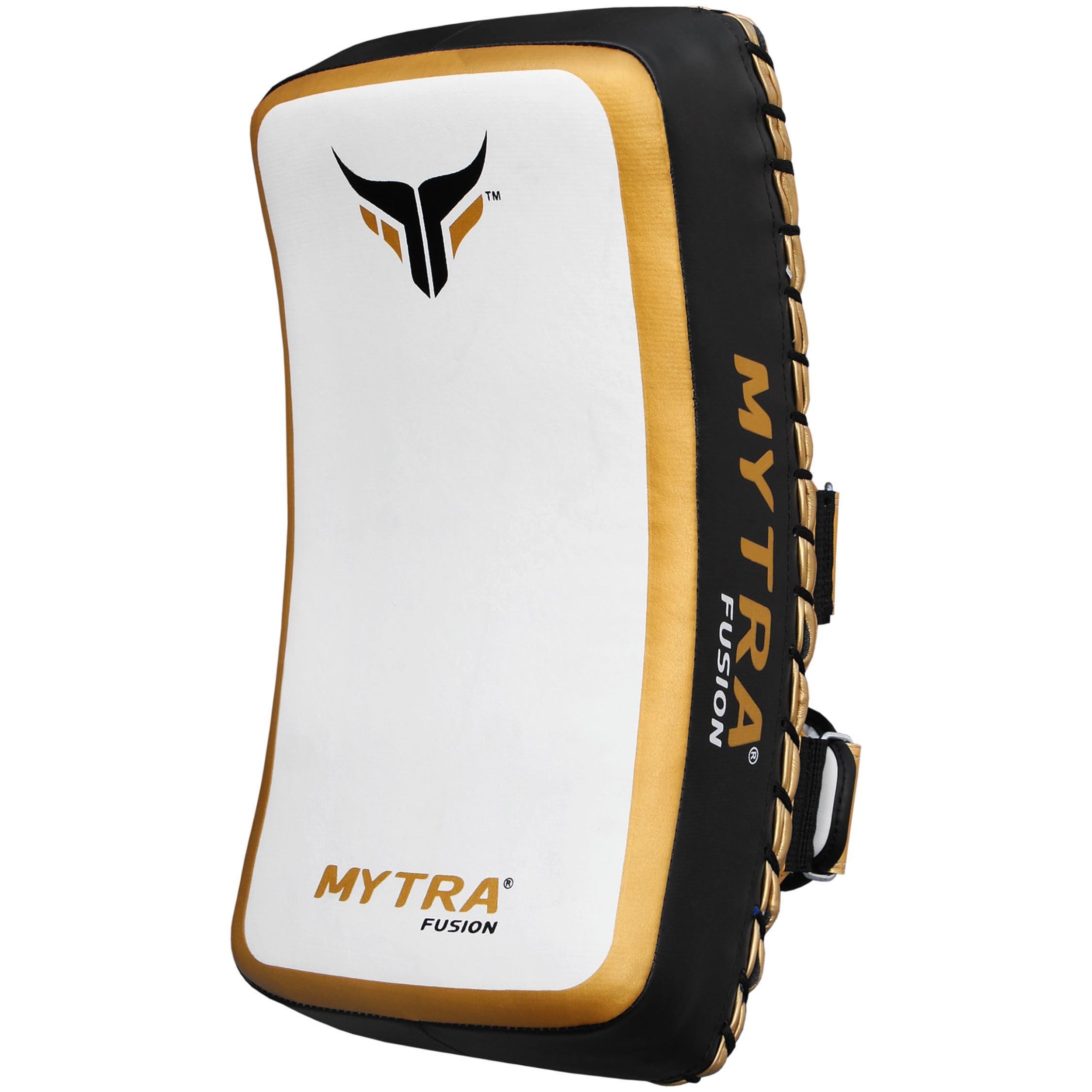 Mytra Fusion Muay Thai Bouclier de Frappe Incurvée Boxe Bouclier - pao de Boxe Thai pour la Boxe, Kickboxing, MMA, Le karaté, Taekwondo, l'entraînement et Arts Martiaux X 1 Unité Unique