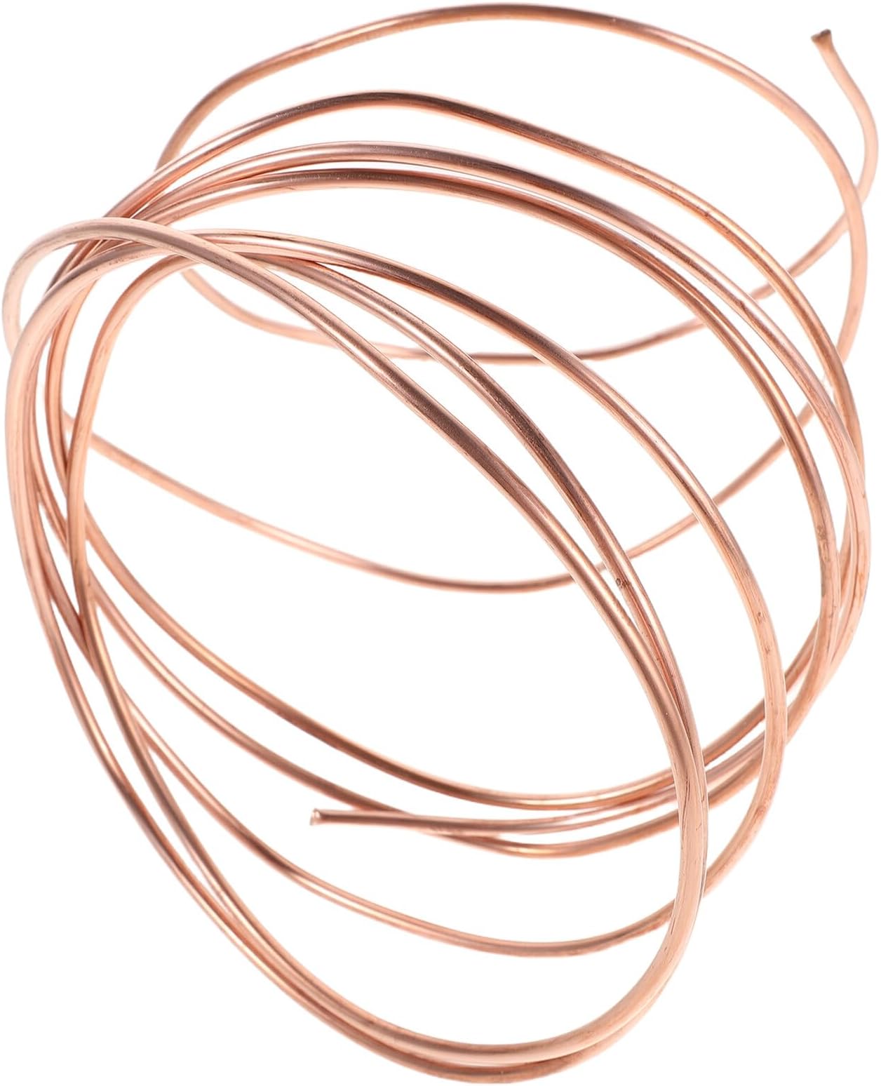 5m Copper Tube Flexible Hose Outer Inner Soft Tube for Solar Water Heater Coil and Air Conditioner Pre-Charged Line