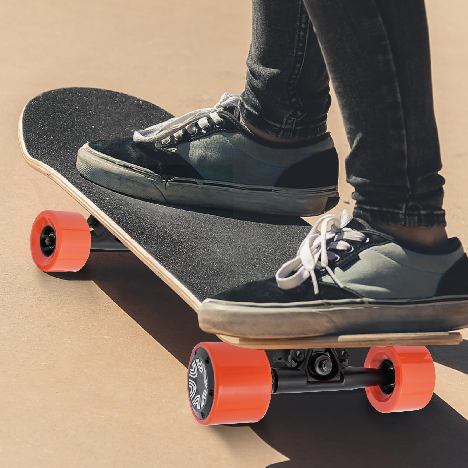 Kit moteur de skateboard électrique pour adultes - Roues PU 250 W - Moteur sans balais - Inclinaison de 20 ° - Étanchéité IP44