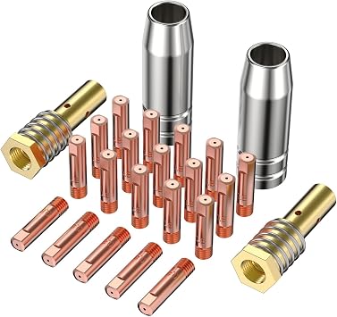 bestarc MIG Welding Gun Kit, 0.030" Contact Tip Nozzle Diffuser MIG Welding Gun Accessory for bestarc MIG145 7GEN, 9GEN