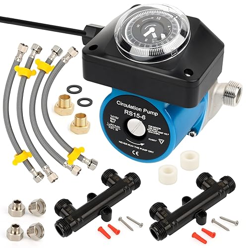 Hot Water Recirculating Pump Kit for Tank Water Heaters –