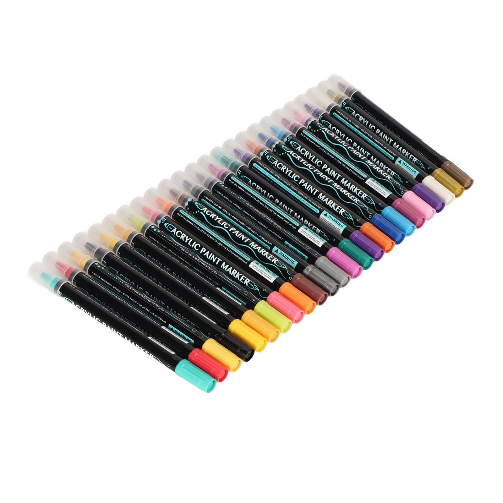 GLOGLOW Pennarello Che Cambia Colore, Evidenziatore a Doppia Punta Ad Asciugatura Rapida, 12 Colori, Colore per Colorare