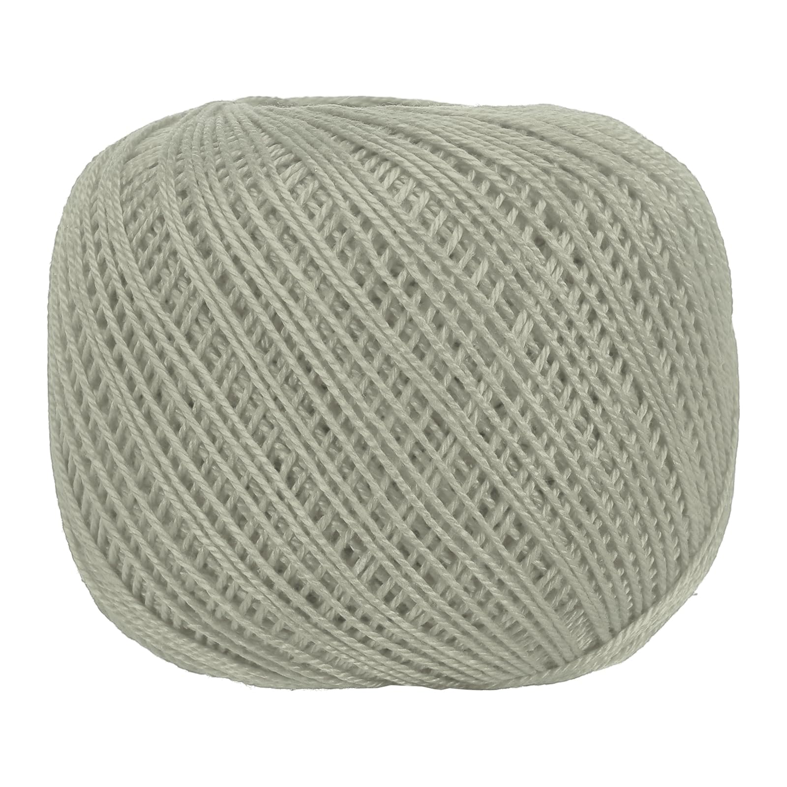 sourcing map 164 Yards Size 3 Gray Pearl Cotton Crochet Thread โ image 1