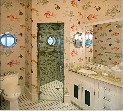 Miniatura 4 de Nagina International Ventana de buey náutica con revestimiento de níquel de aluminio con revestimiento plateado de alta calidad. Espejo marítimo