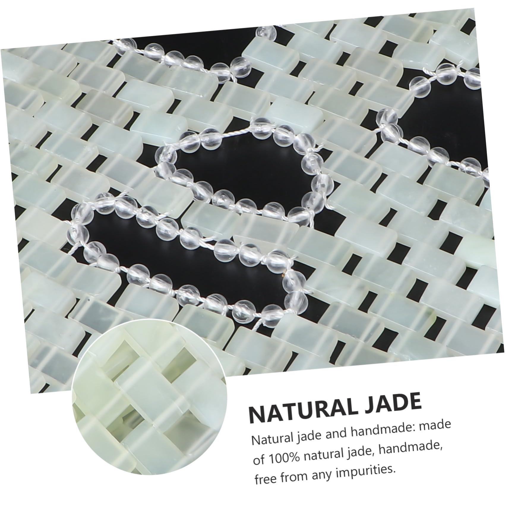 Natürliche Jade Maske zur Beruhigung und Anti Aging Gesichtsmaske aus Grünem Jade Material für Entspannenden Schlaf und Hautpflege
