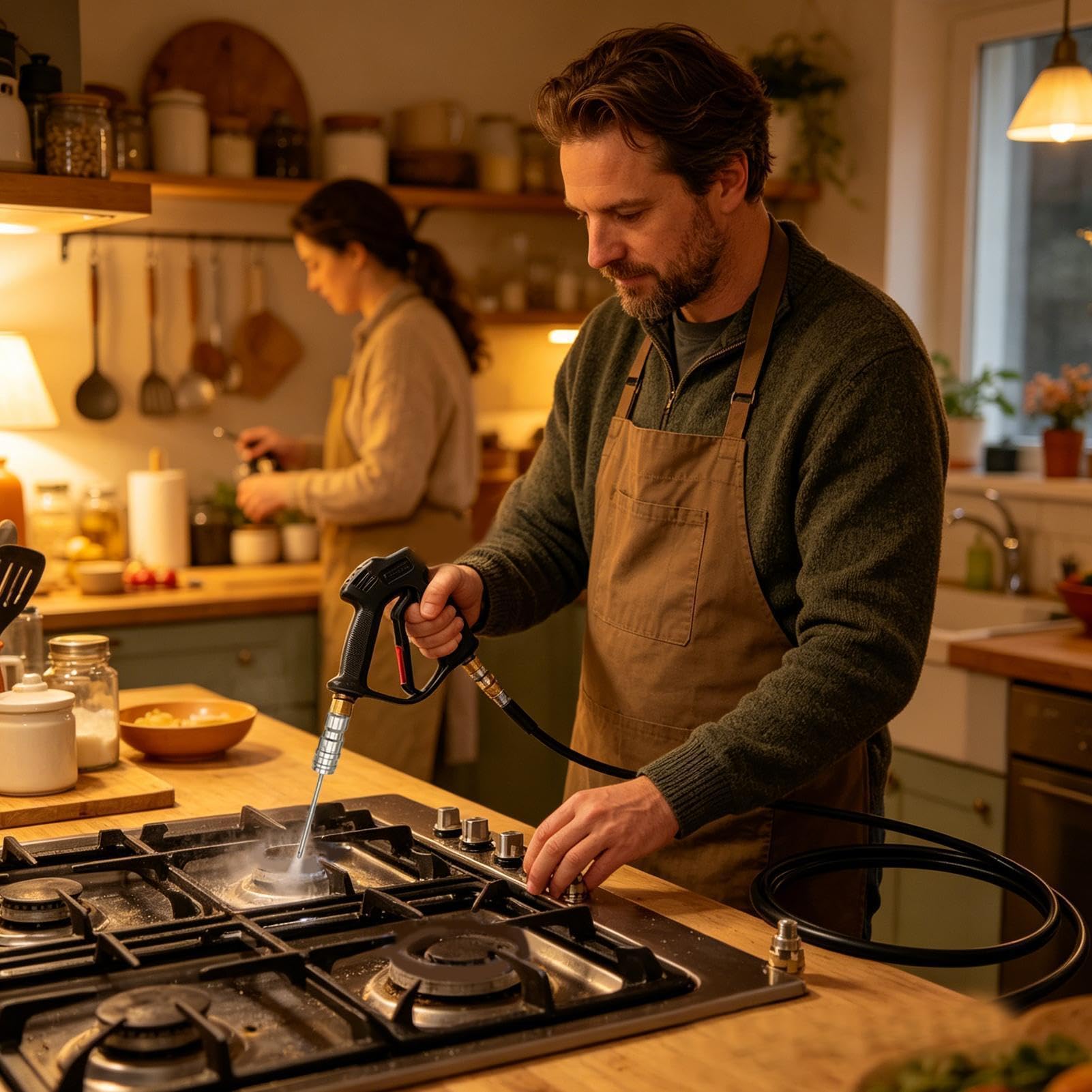 Boquillas Para Hidrolimpiadora Kit Puntas De Aguja Limpiadoras Para Grietas