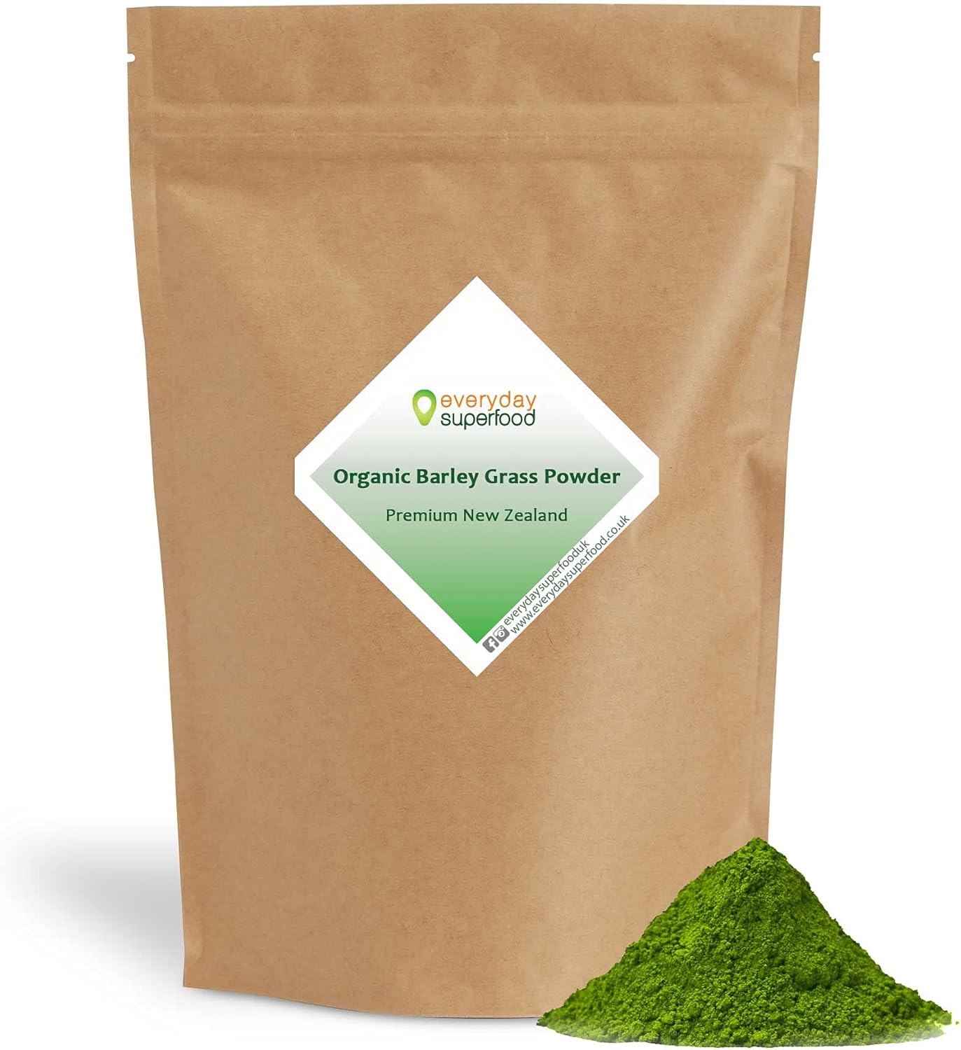 Organic Barley Grass Powder New Zealand 1kg Premium Raw Barleygrass