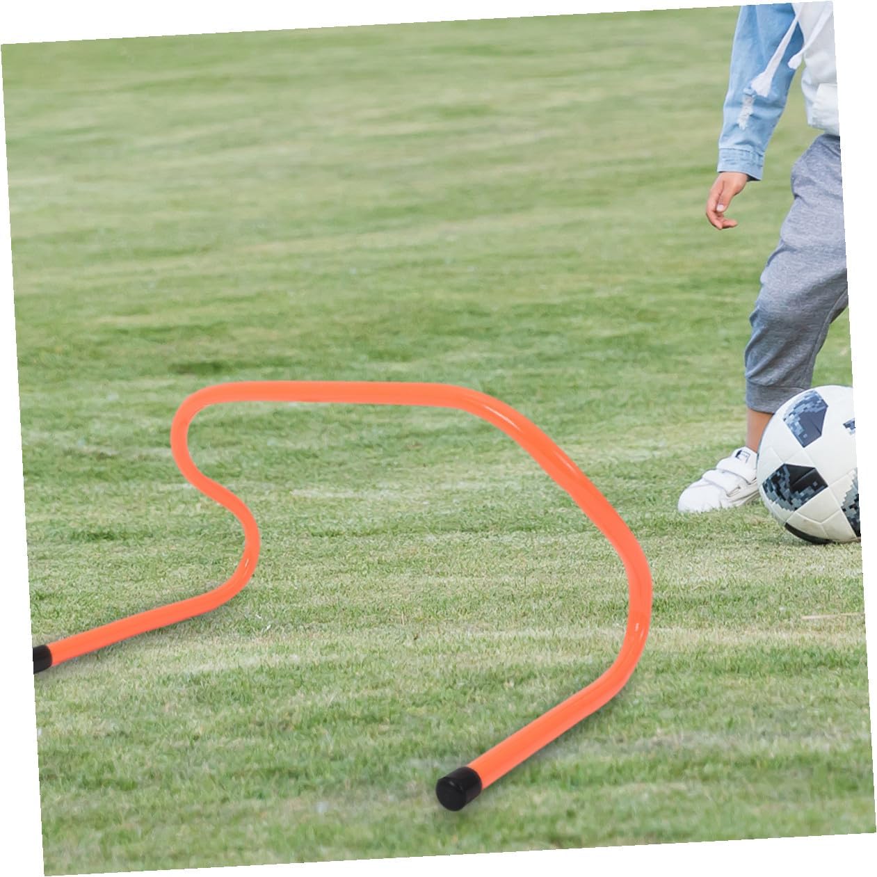 PRETYZOOM 4pcs ’s 15cm Plastic Speed Hurdles Set for Football Agility Training, Wear-Resistant Track and Soccer Training Equipment for Youth Sports and Fitness