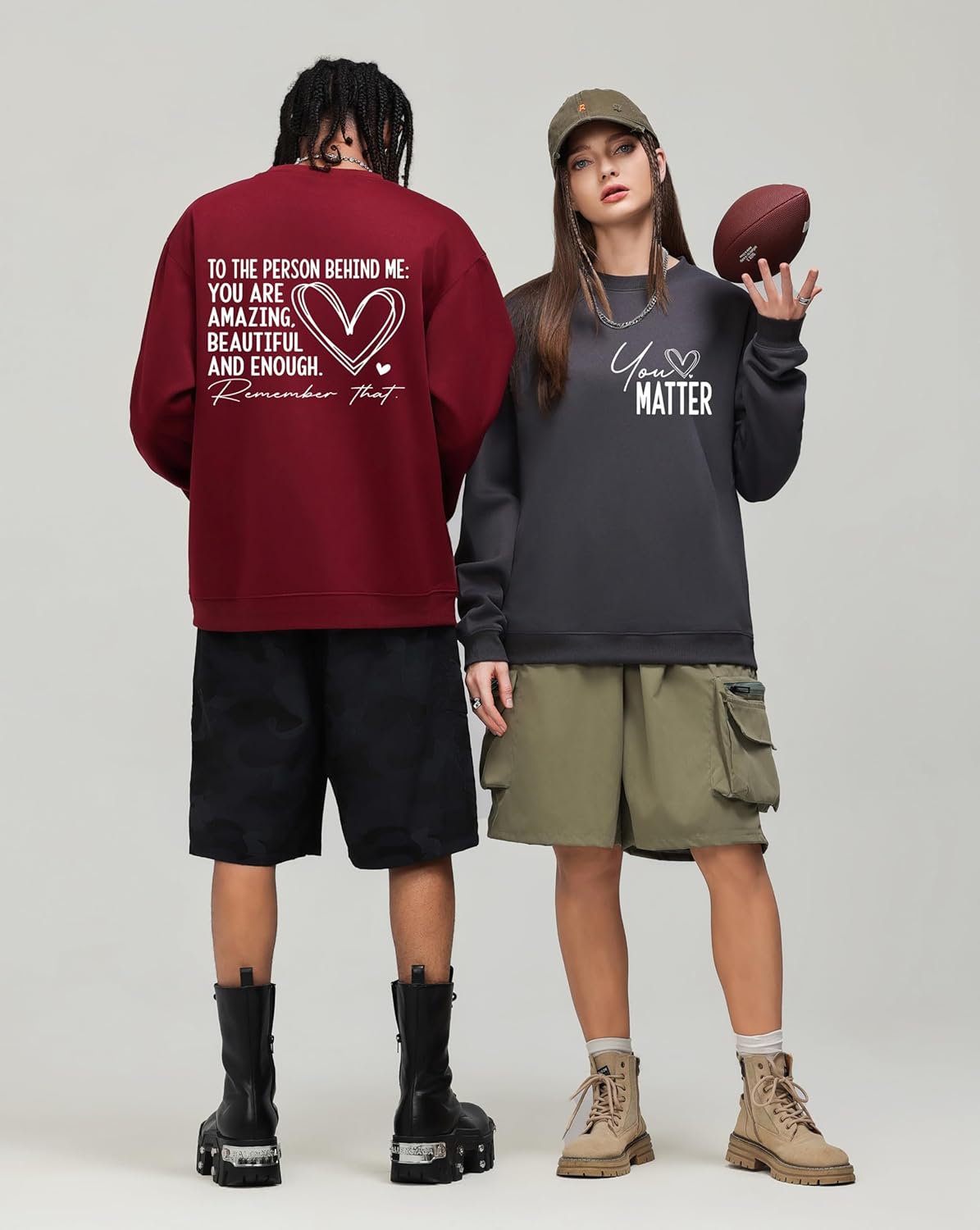 You Matter To The Person Behind Me Pullover Hoodie, Dear Person Behind Me Hoodie For Women Men - Image 2