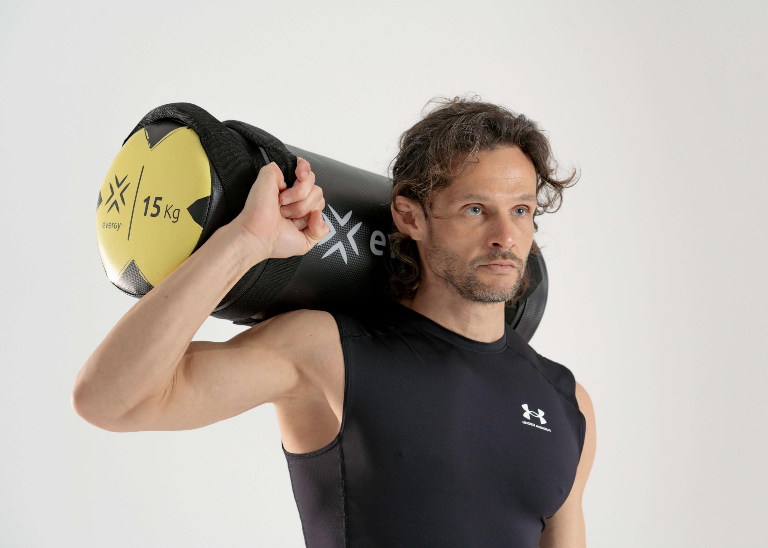 Functional Bag evergy – Saco búlgaro de Arena para Gimnasio en casa y Entrenamiento Fitness. Sandbag para Crosstraining, Fuerza y Resistencia. Disponible en 5 kg, 10 kg, 15 kg, 20 kg y 25 kg