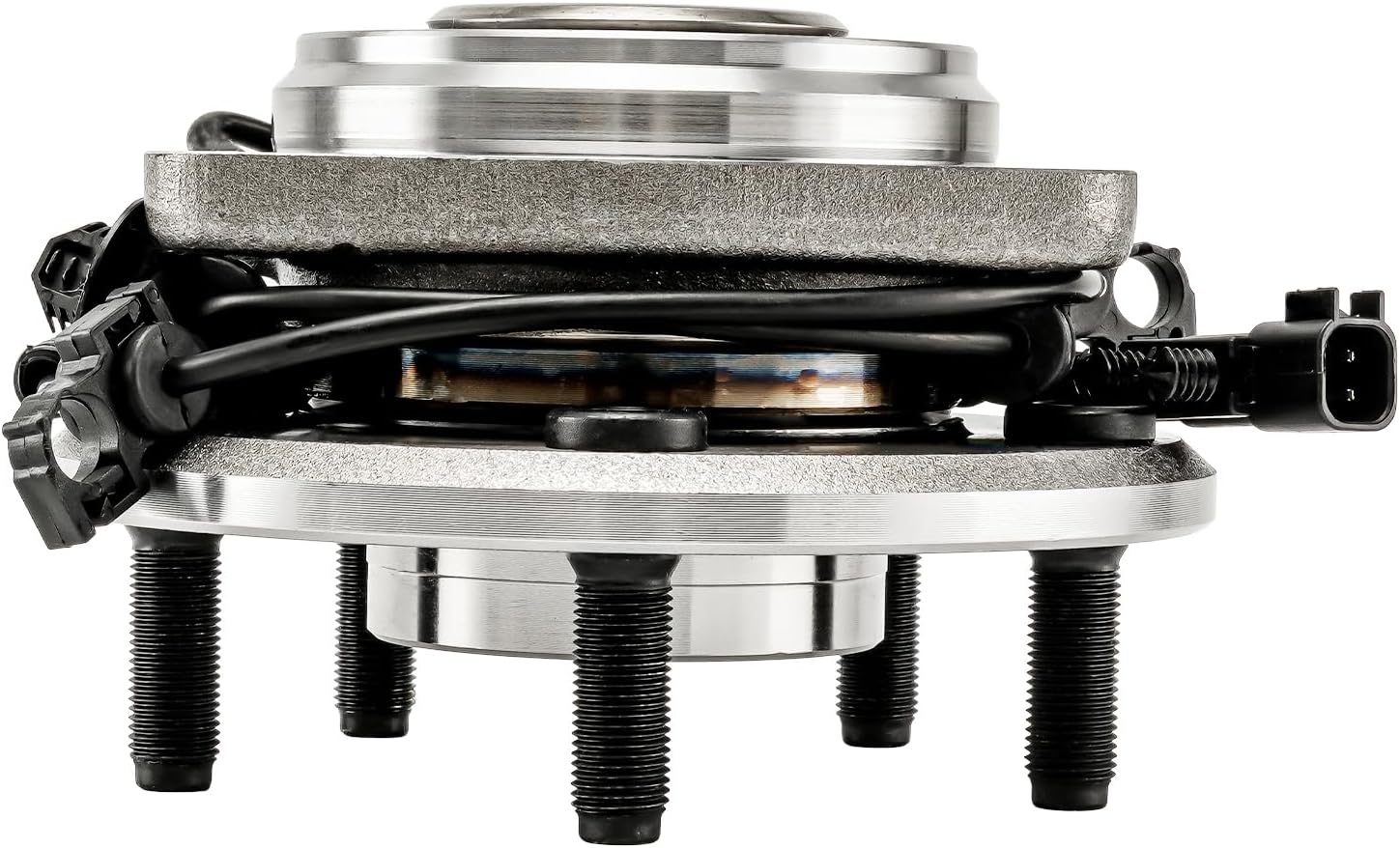 KAX 513272 1pc Front Wheel Hub Bearing Compatible with 2007-2010 Jeep Wrangler,5 Lug W/ABS