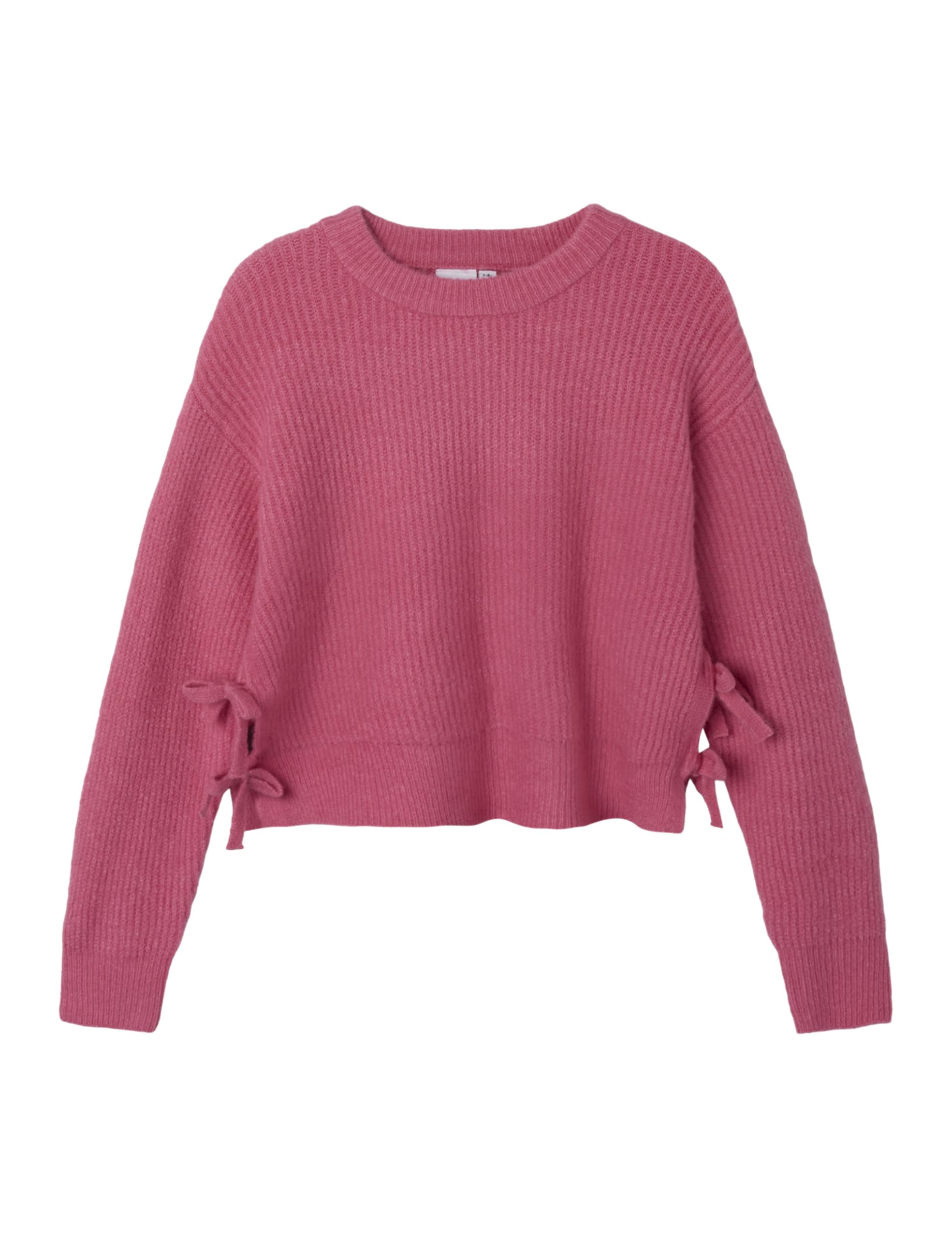 NAME IT Mädchen Nkflinnea Ls Loose Short Knit Nkflinnea Ls Loose Short Knit (1er Pack)