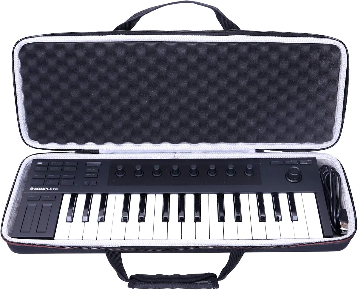 Hard Case for Native Instruments Komplete Kontrol M32 Controller Keyboard | Travel Protective Carrying Storage Bag