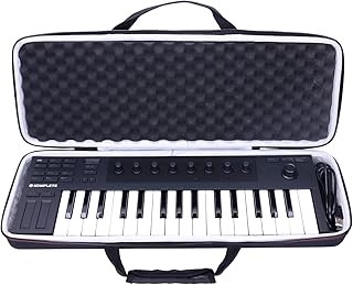 LTGEM EVA Hard Case for Native Instruments Komplete Kontrol M32 Controller Keyboard-Travel Protective Carrying Storage Bag