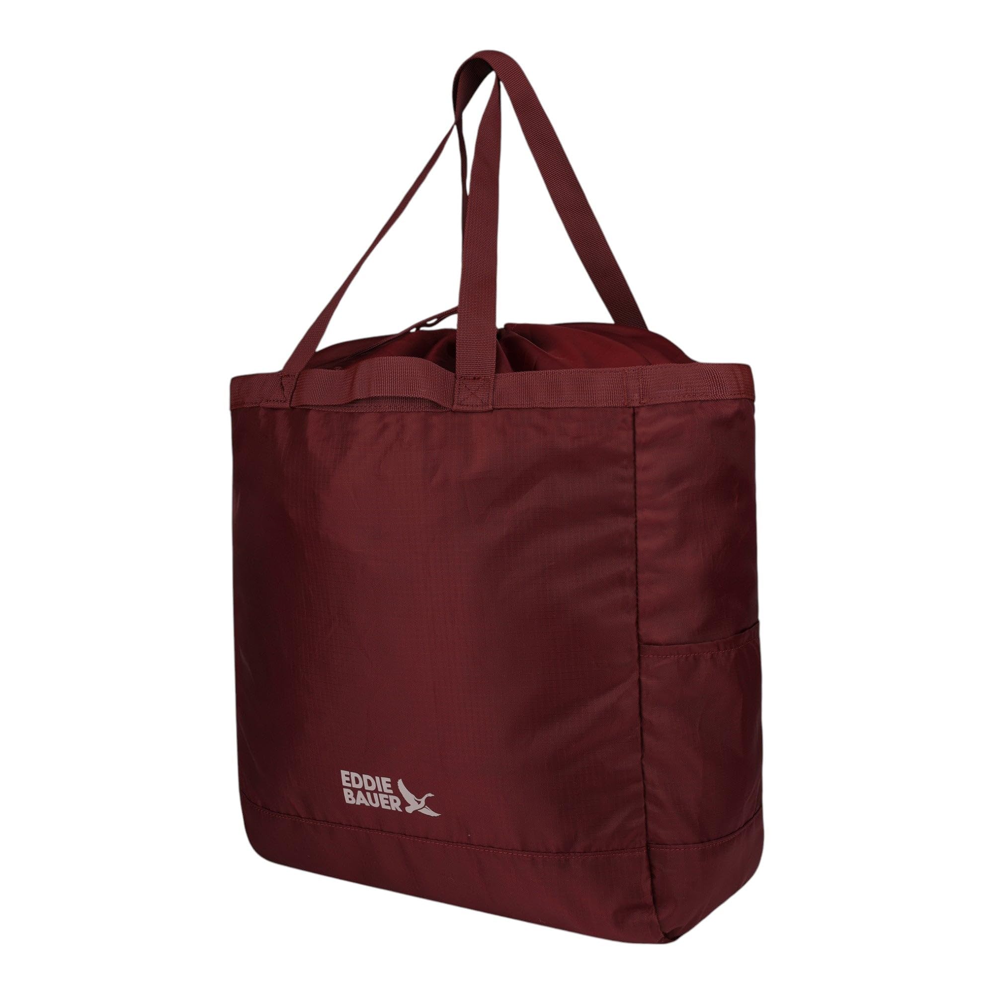 Lightweight Packable Tote Bag with Cinch Closure