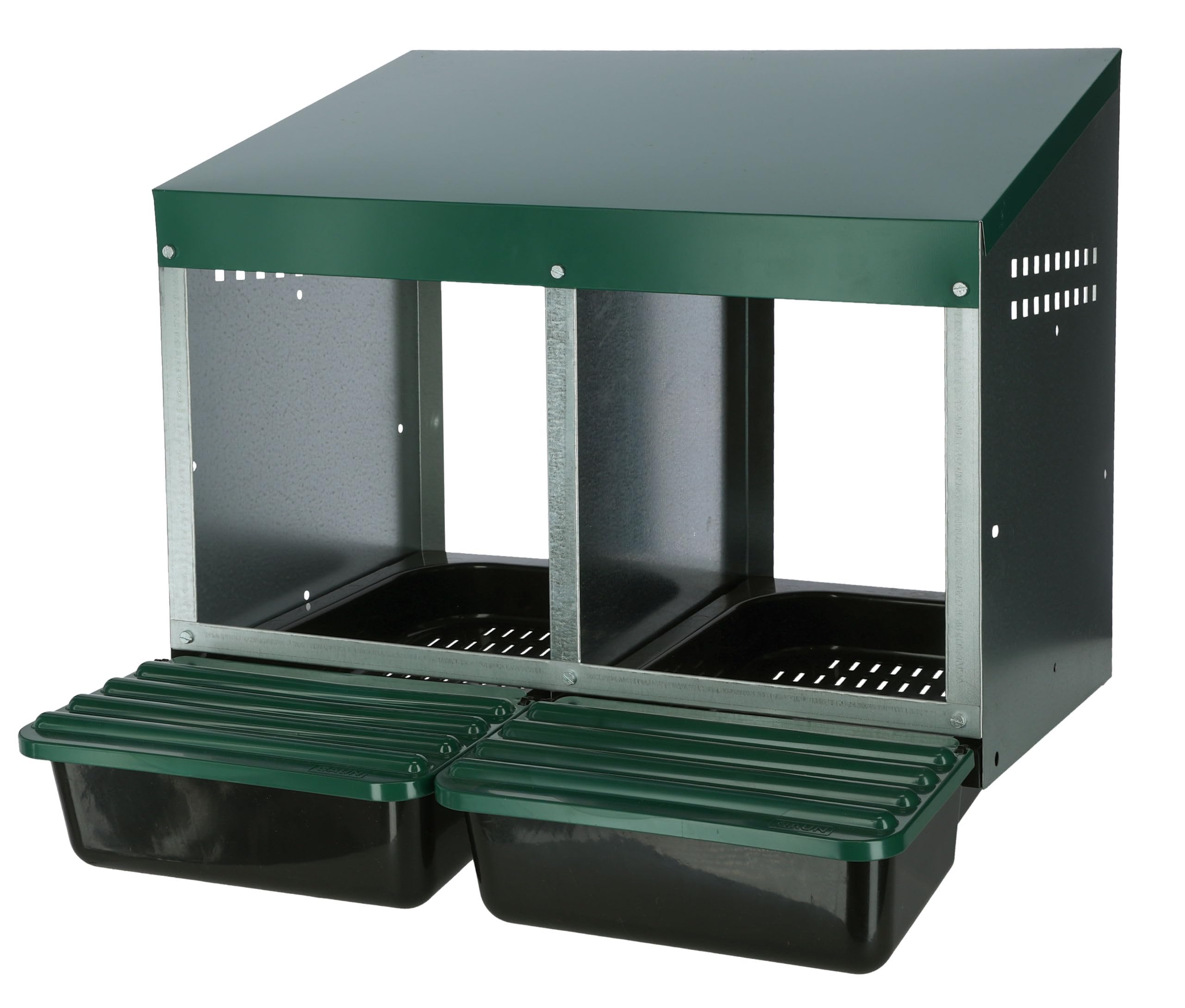 Kerbl Hobbyfarming Ponedero 2 Dptos. con Fondo De Plastico