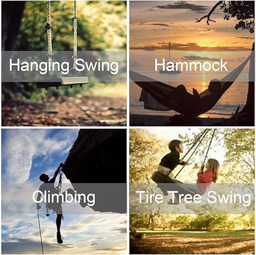 Miniatura 9 de Giratorio azul negro del oscilación, accesorio rotatorio más seguro de la ejecución del dispositivo de 30 KN