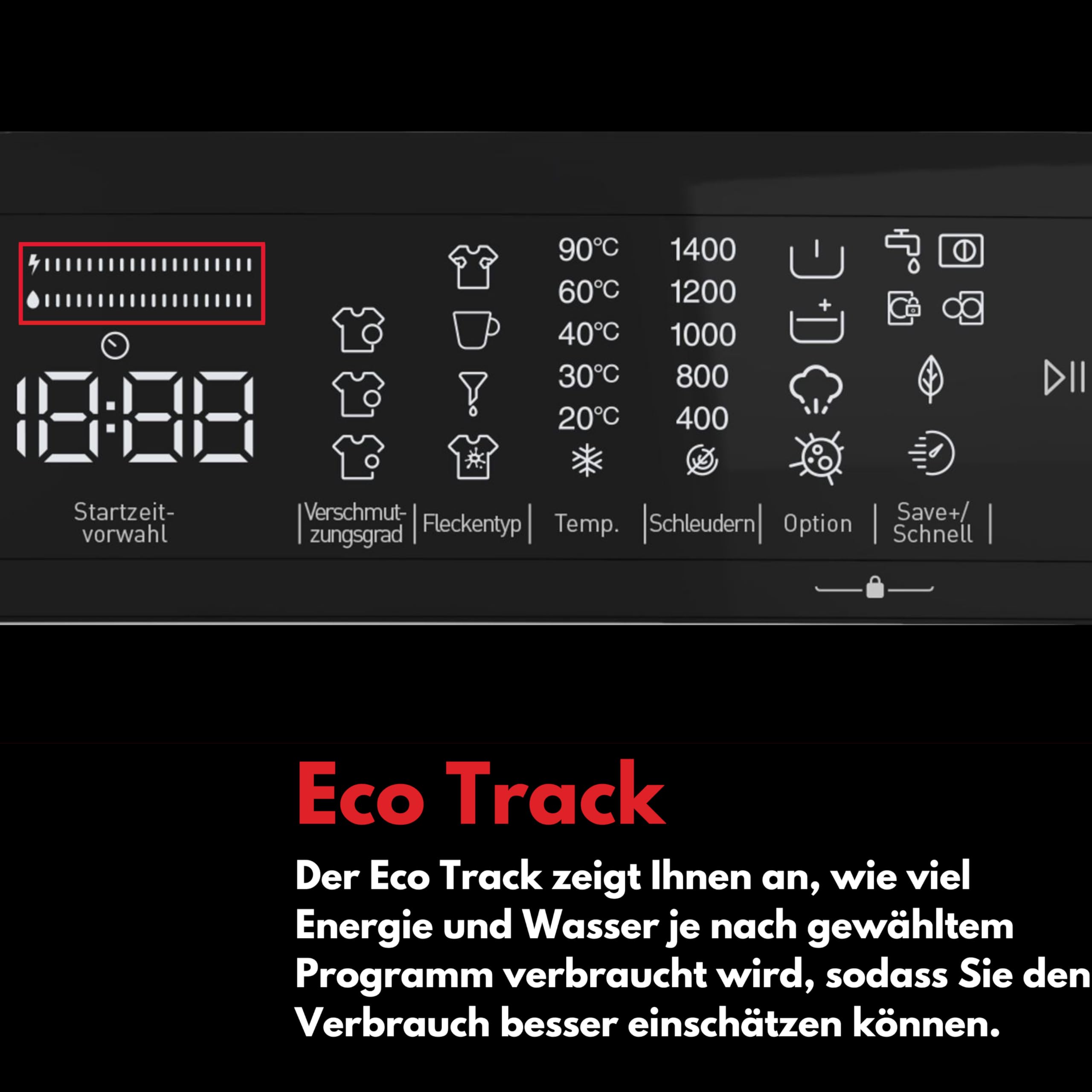 VESTEL WMI 89341 Waschmaschine 8 kg Frontlader – 1400 U/min, Inverter-Motor, Dampffunktion, AquaStop, leise, energieeffizient, unterbaufähig, Weiß