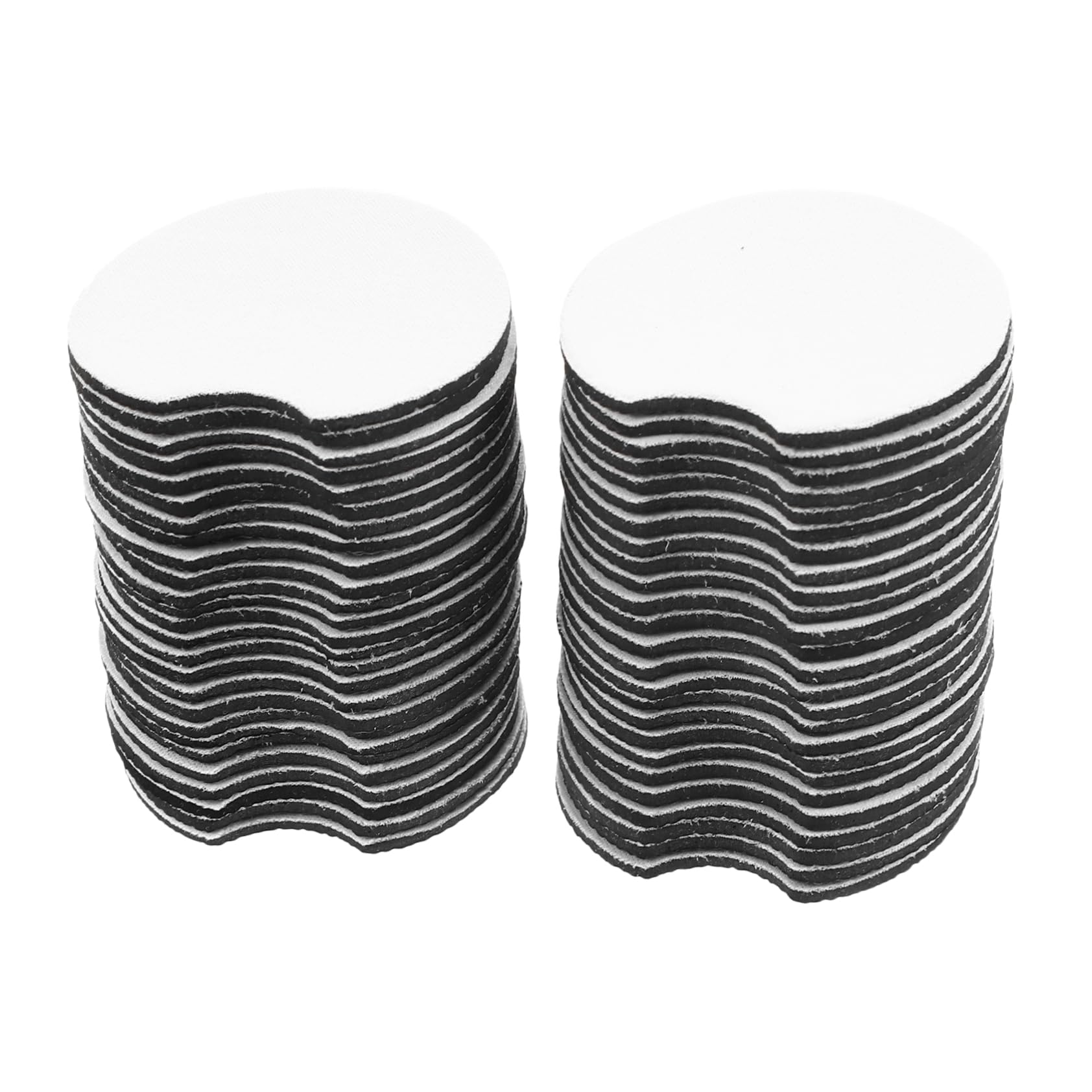 Verres néoprène pour voiture et voyages, 100 dessous de verre personnalisables stables