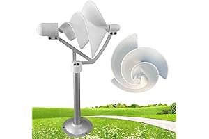 OLONETO 10W Micro Spiral Wind Power Generator: Capture the Breeze for Power