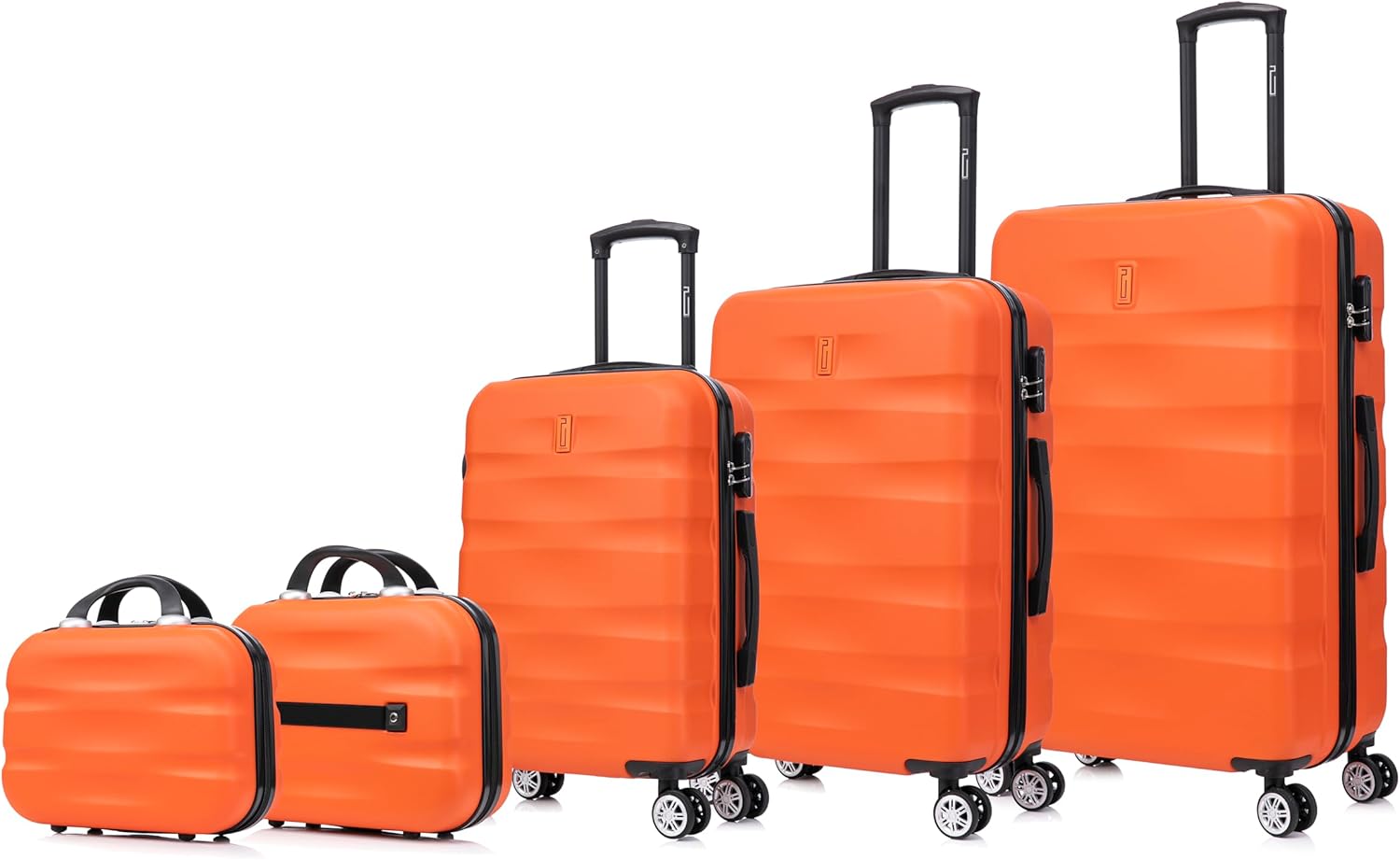 CELIMS - ABS koffer, stijf, resistent, 4 x 360° draaibare wielen, lichtgewicht met geïntegreerd hangslot, Roségoud, Ensemble de 3 Valises ( Cabine, Moyenne, Grande CELIMS - ABS koffer, stijf, resistent, 4 x 360° draaibare wielen, lichtgewicht met geïntegreerd hangslot, Roségoud, Ensemble de 3 Valises ( Cabine, Moyenne, Grande