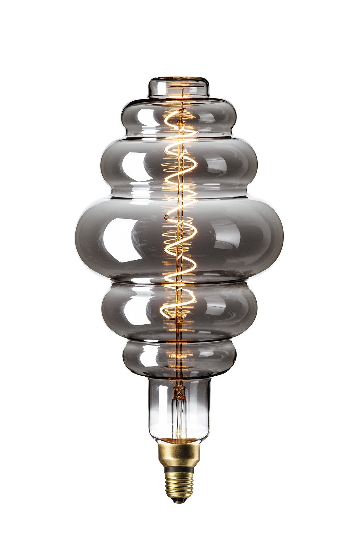 DECORATIVE LED HIVE 6W E27 TITANIUM DIMMABLE