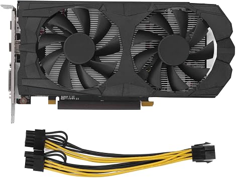 Gaming Graphics Card,8GB Storage Multi Port Rtx 3070,Excellent Performance Smooth Desktop Computer Graphics Cardfor 10 Vista (RX580 8G D5)