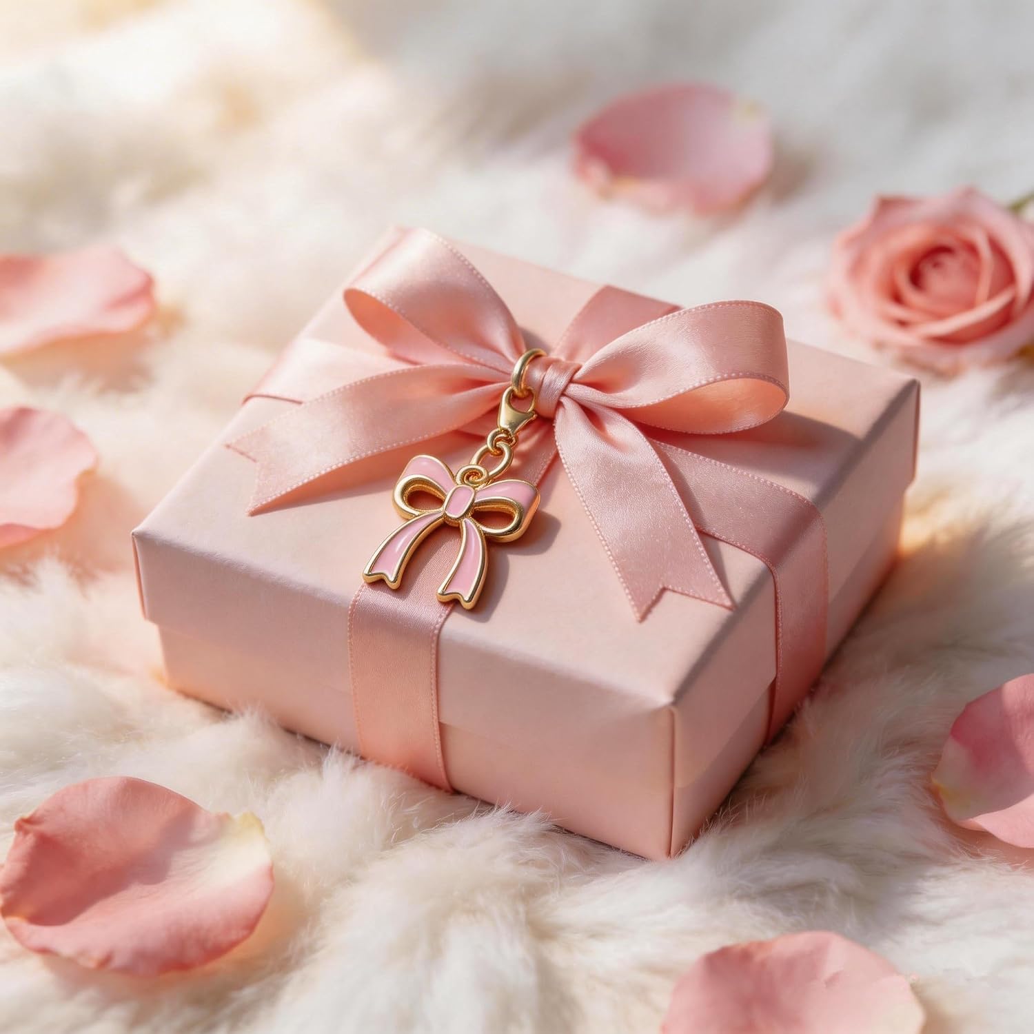 50PCS/50PAIRS Gold Tone Pink Enamel Charms with Lobster Clasp for Sneakers Shoes, Assorted Bow Moon Star Animal Pendants for Jewelry Making Crafts