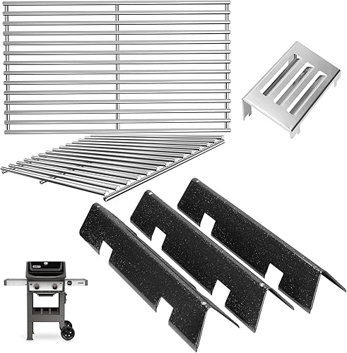 Miniatura 42 de Piezas de parrilla para Weber Spirit 2 Piezas de parrilla GS4 Spirit II E210 S210 E220 S220, repuesto para barras aromatizantes Weber GS4 Spirit 2