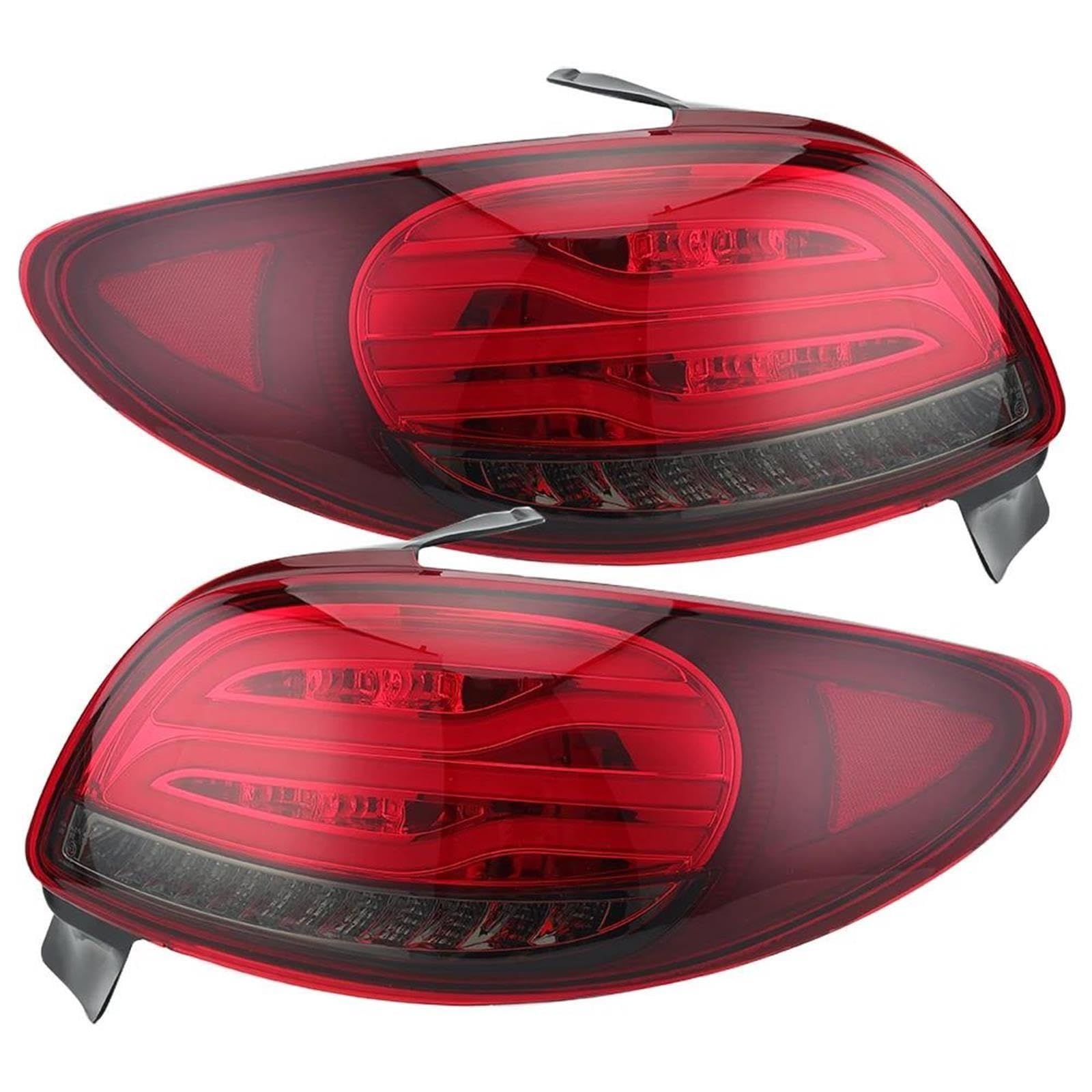 1 Par Luces Traseras LED Rojas Para Peugeot 206 206CC 2004-2008