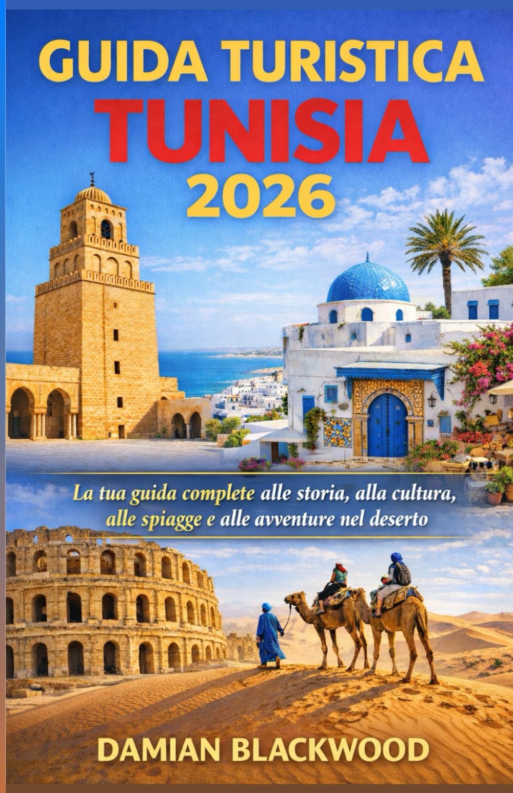 GUIDA TURISTICA TUNISIA 2026: La tua guida completa alla storia, alla cultura, alle spiagge e alle avventure nel deserto