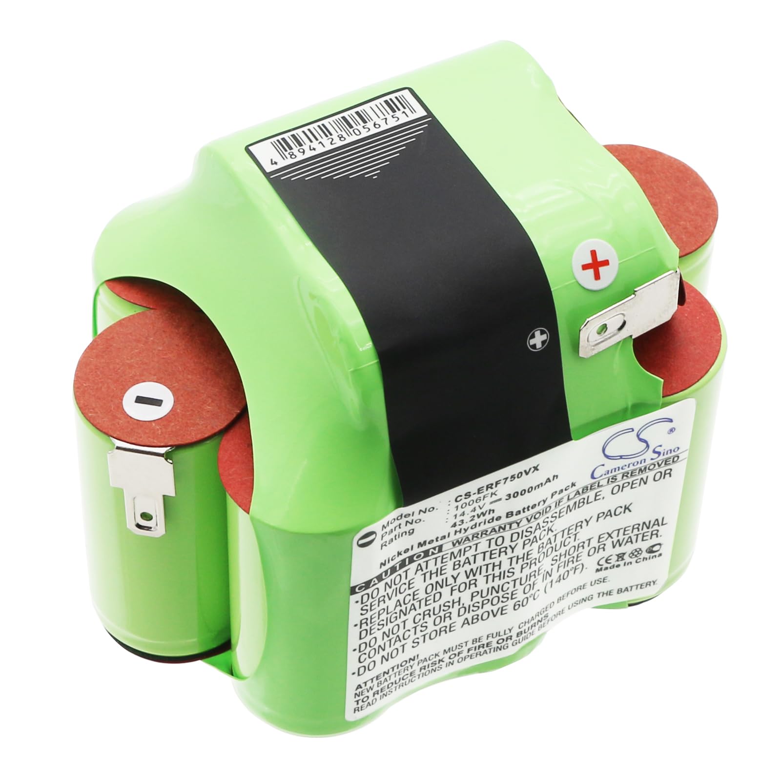Cameron Sino 3000 mAh/43.2wh Batteria compatibile con EURO PRO tiburón EP750 100350 –