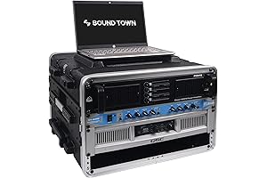 Sound Town Lightweight 6U Rackmount Case