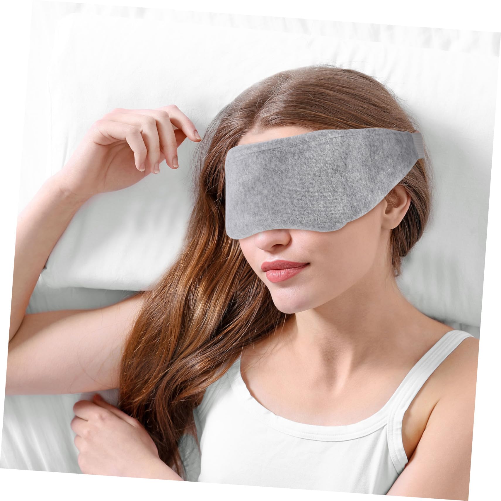 FOMIYES 3stücke Schlafmaske Memory-schaum Verstellbare Augenmaske Lichtblockierung Für Zuhause Und Meditation Komfortable Atmungsaktive Schlafhilfe Für Ungestörten Schlaf