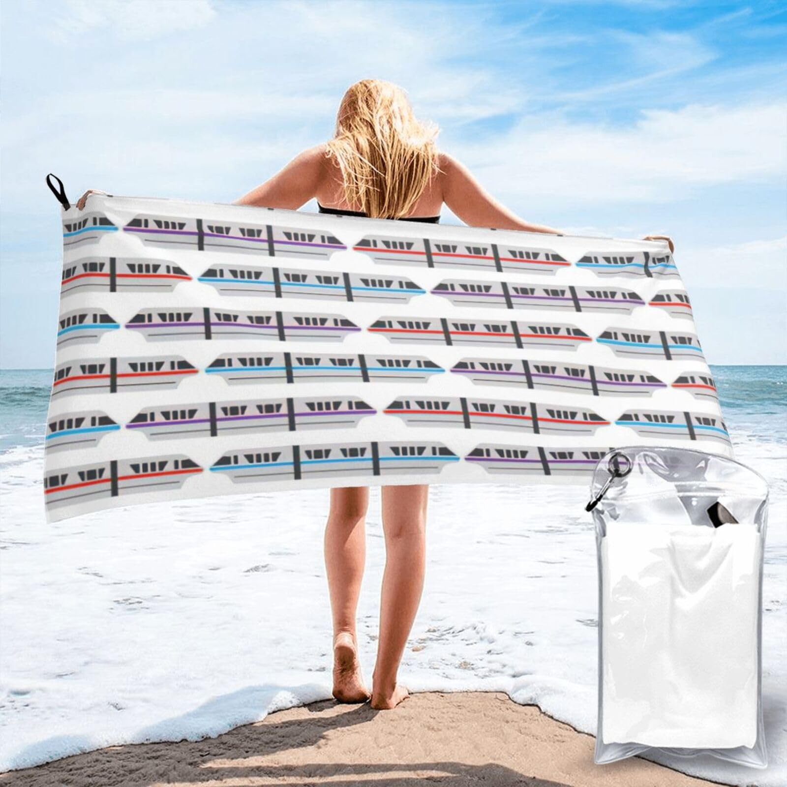 Serviette de voyage sans odeur pour le corps et la salle de sport
