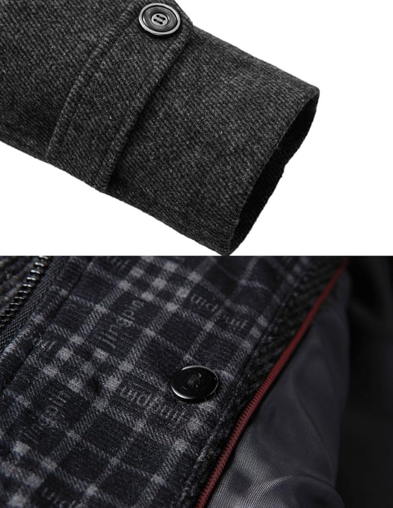 Match Men's Pea Coat