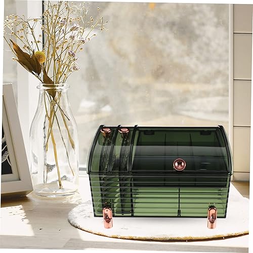 Miniatura 8 de Cabilock Joyero de artesanía artística, organizador compacto y multifuncional para niñas