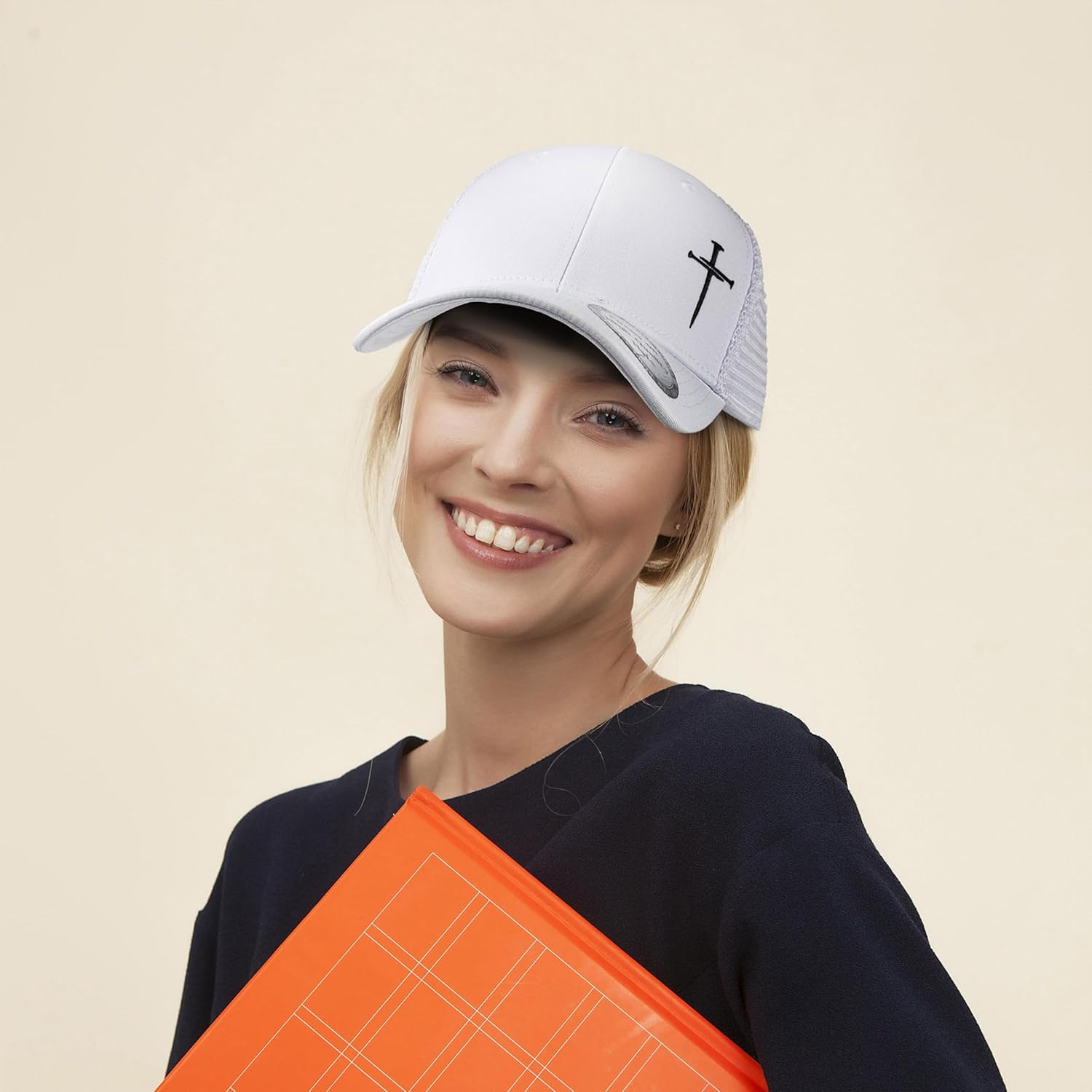 Christian Hats for Men Women,Jesus 3 Nail Cross Hat Christian Religious Gifts for Birthday/Christmas - Image 7