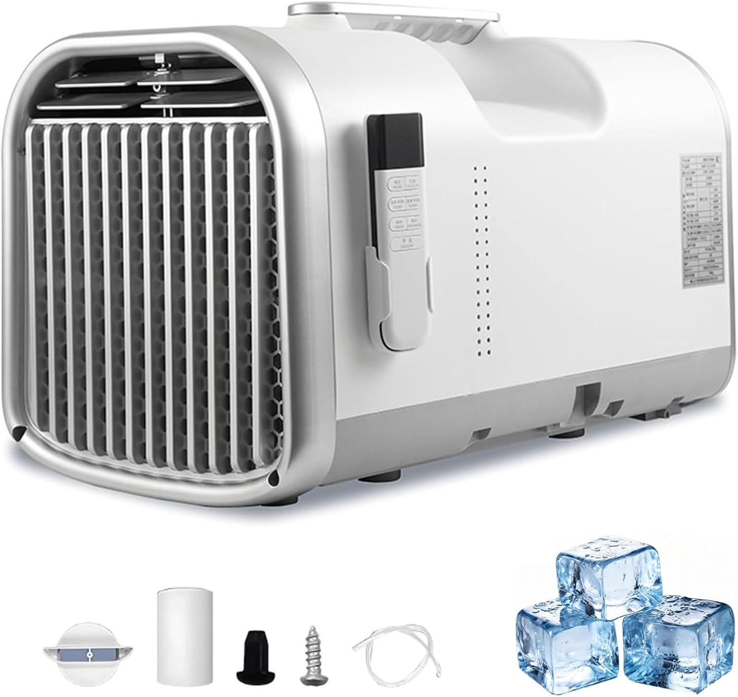Portable Air Conditioner 5100 Btu Ac Unit [Energy Class A] 4 in 1 Quiet Compressor with Fast Cooling, Remote Control, 400W Low Power, 12H Timer for Camping - Compra en Amazon.es
