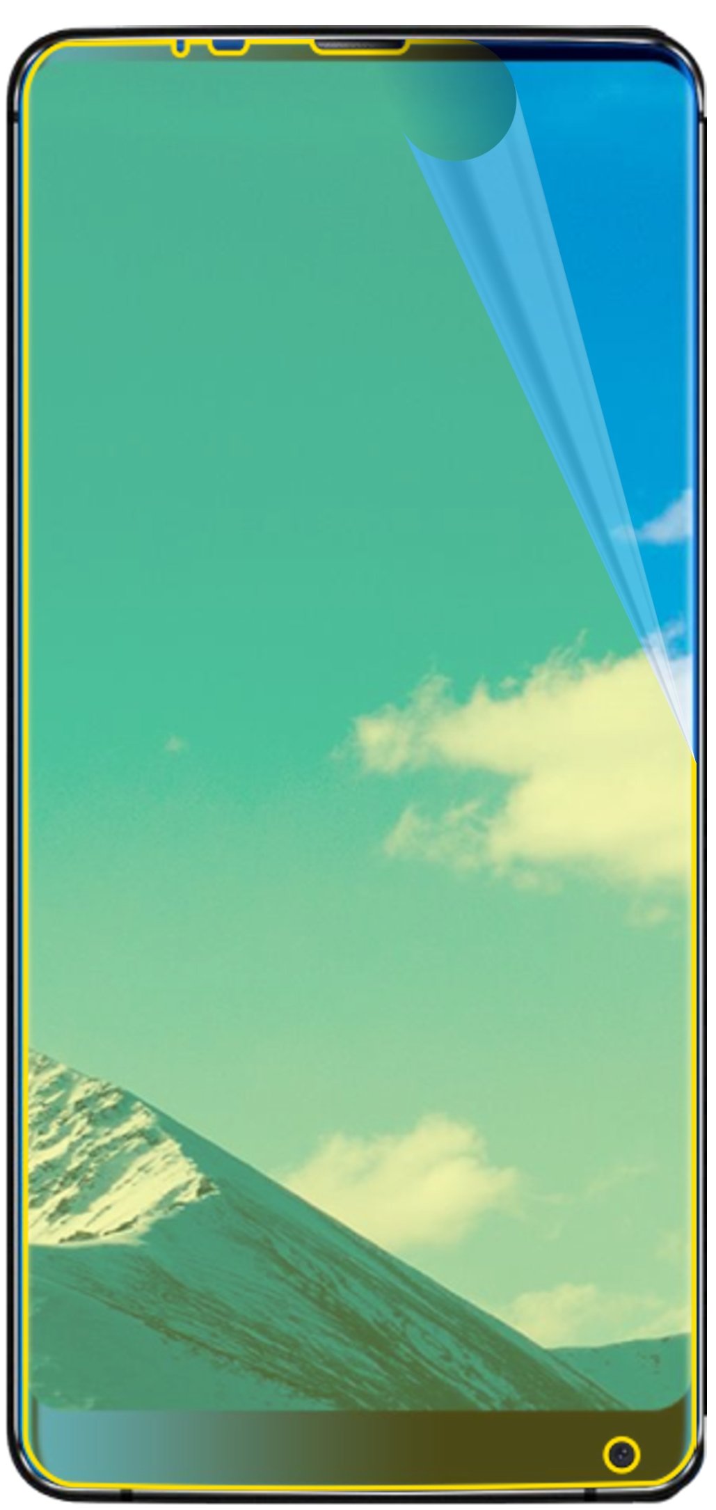 3x Pellicola per BLUBOO S8 protettiva, rivestimento al 100