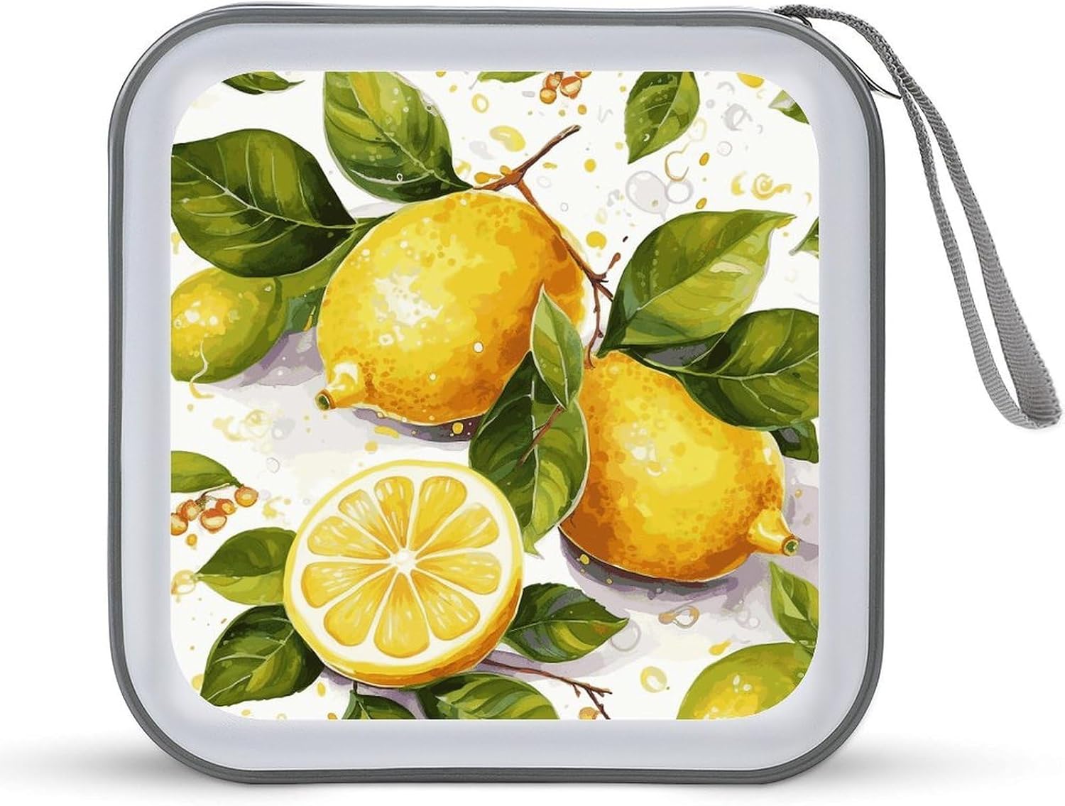 Fruits Lemon CD Case CD Storage Box DVD Sleeves