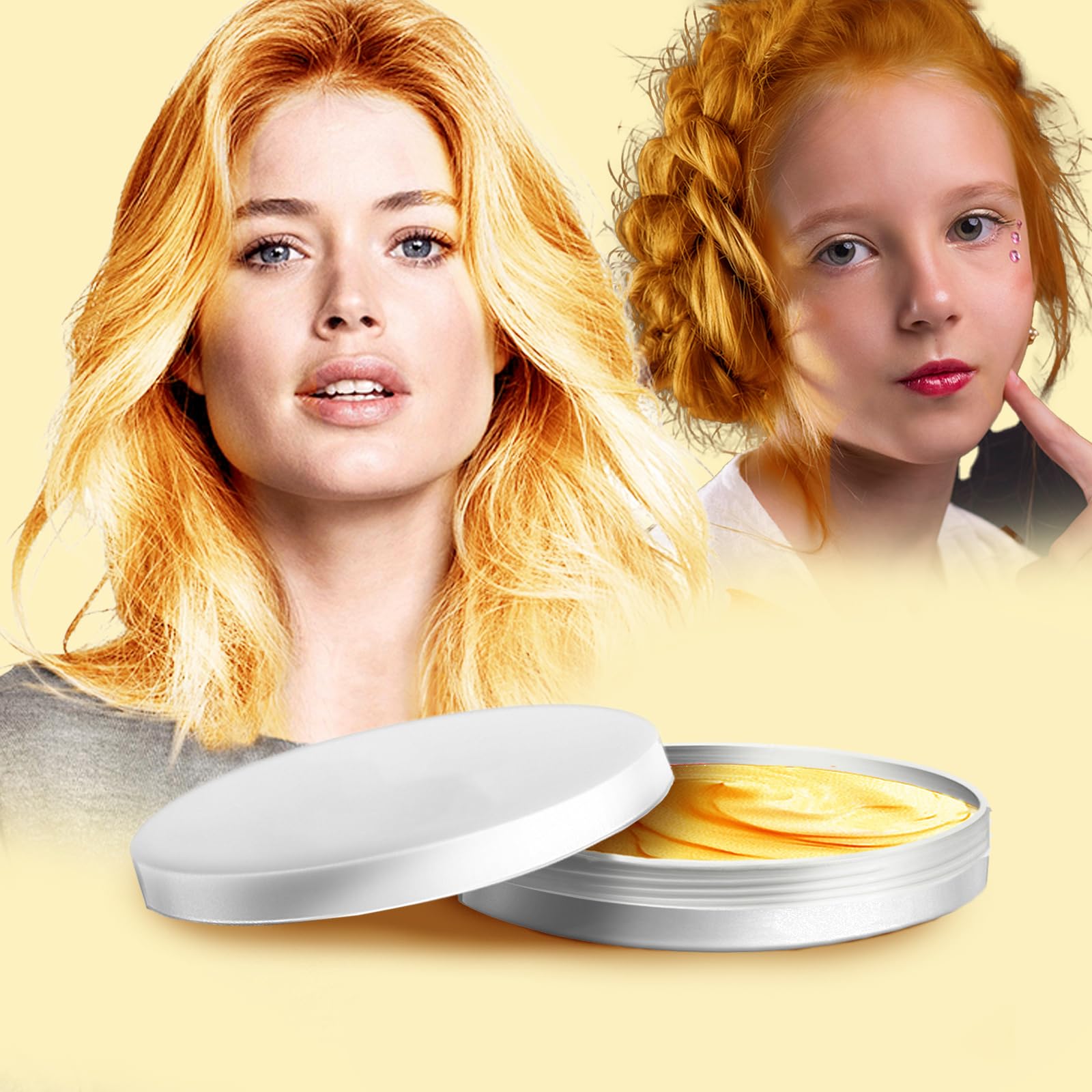 Amazon.com : COLAYERIST Blonde Hair Color Wax, Temporary Washable