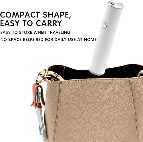 Miniatura 8 de OneTouch - Máquina selladora al vacío de mano, mini ahorrador de alimentos recargable con 5 bolsas reutilizables, dispositivo de sellado de aire