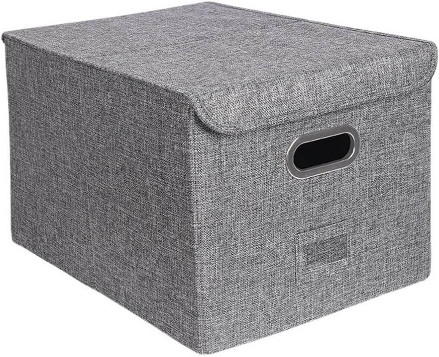 Overshell Storage Box add Thick Cotton and Linen Cover Finishing Folding Drawer Type Home Clothes