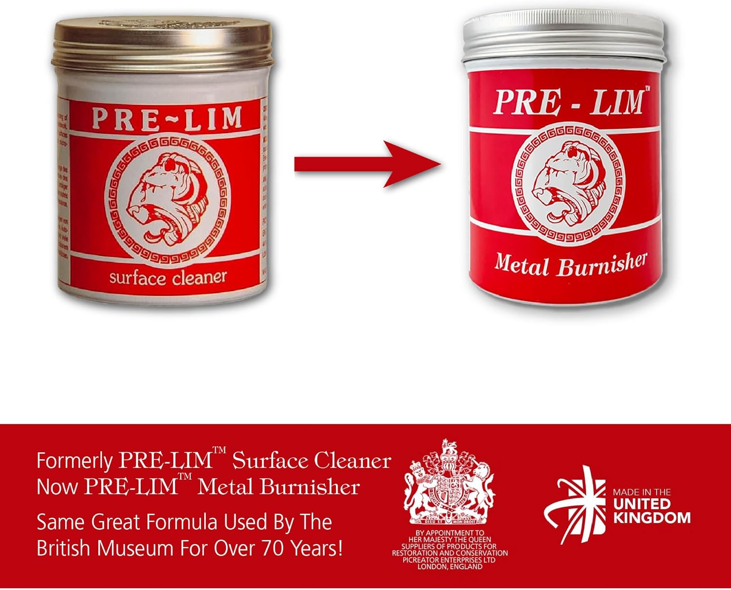 200ml PRE-LIM Surface Cleaner For Car, Ceramics, Metals, Blades, Enamels, China & More