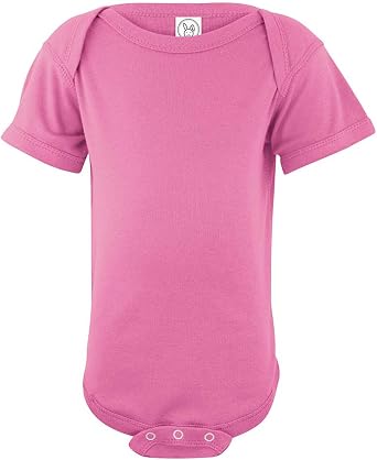 Clementine baby-boys Infant Soft Cotton Baby Rib Bodysuit 5 Pack
